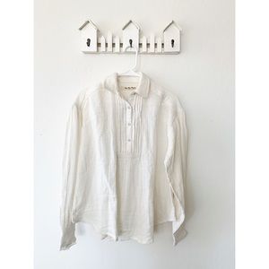Free People Cream Break Of Down Long Sleeve